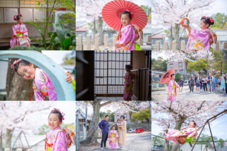 広島県廿日市市、厳島神社(宮島)での着物イベント撮影を行いました