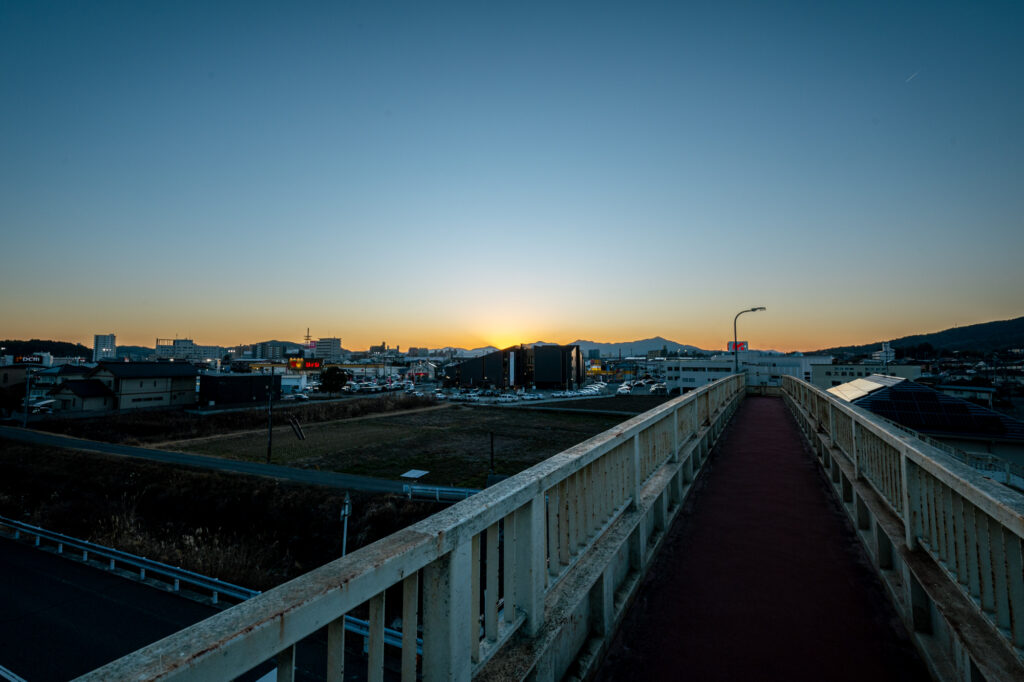 東広島市西条町夕方スナップ撮影